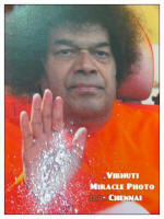Sri Sathya Sai Baba Vibhuti Miracle Photo