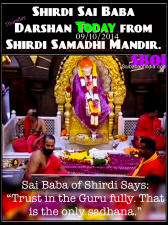 10-10-2014 Shirdi Sai Baba Maha Samadhi Mandir