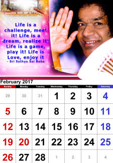 calendar-feb-2017-sai-baba-sathyasai