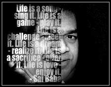 Life is love - Sri Sathya Sai Baba