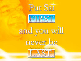 put Sai-Baba-first
