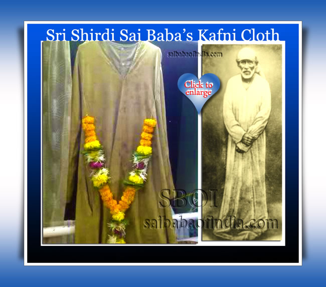 Sri Shirdi Sai Baba's Kafni cloth