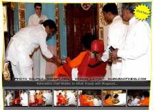 This sunday, Varsha, the Maharashtra chief ministers official residence, will have a rather unusual visitor. The house thats familiar with political bickering and has witnessed many a deal, will wear a saffron, spiritual look as Satya Sai Baba will visit Varsha to bless his disciple Ashok Chavan. Its the first time that the state will officially host a guru. 