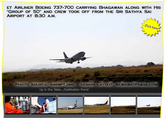 et Airways owned chartered Jet Airliner Boeing 737-700 carrying Bhagawan