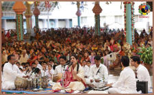 Rathotsavam Festival and Seetharama Kalyanam Morning at Prasanthi Nilayam - 18 Nov 2014